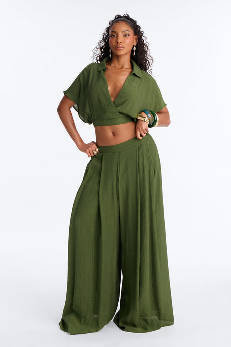 Mea Gauze Pant Set