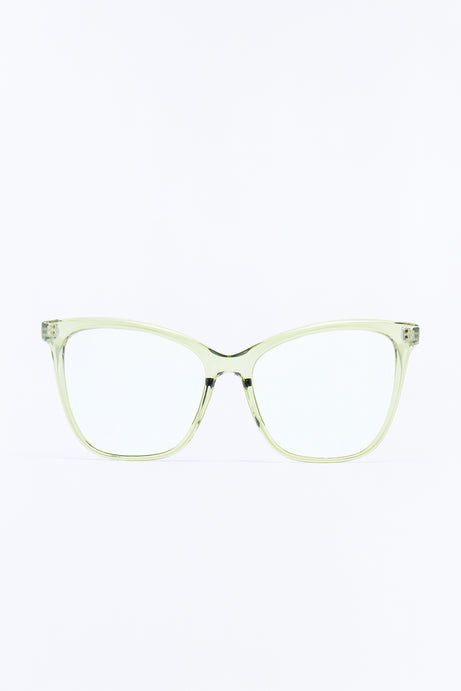 Read Your Mind Blue Light Glasses - Green