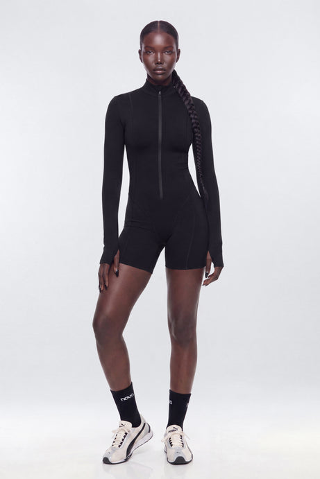 CloudForm™ 5″ Long Sleeve Active Romper
