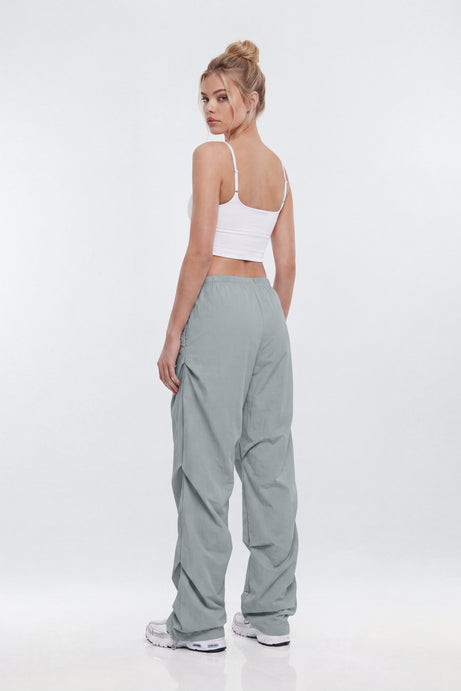 CoreNylon Ruched Adjustable Pants - Steel