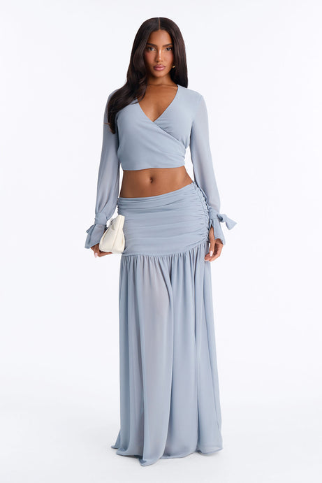 Graceful Moment Chiffon Skirt Set
