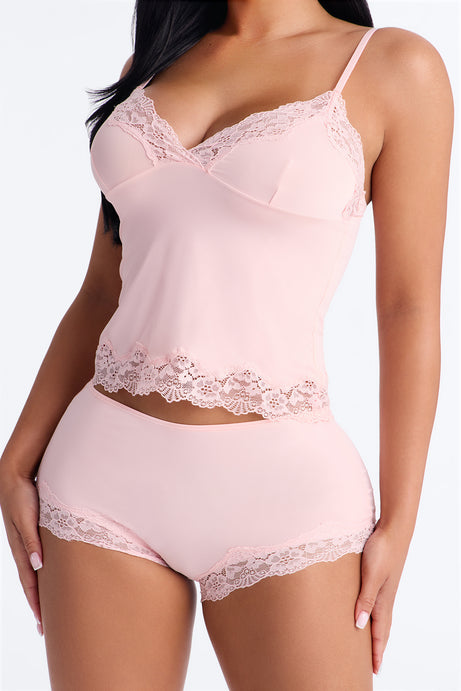 Sweet Dreams Tonight Cami PJ Short Set