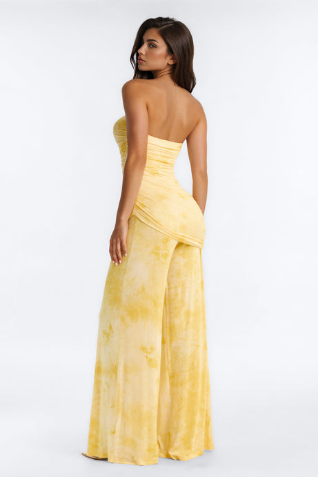 Tie Dye Dreams Strapless Jumpsuit