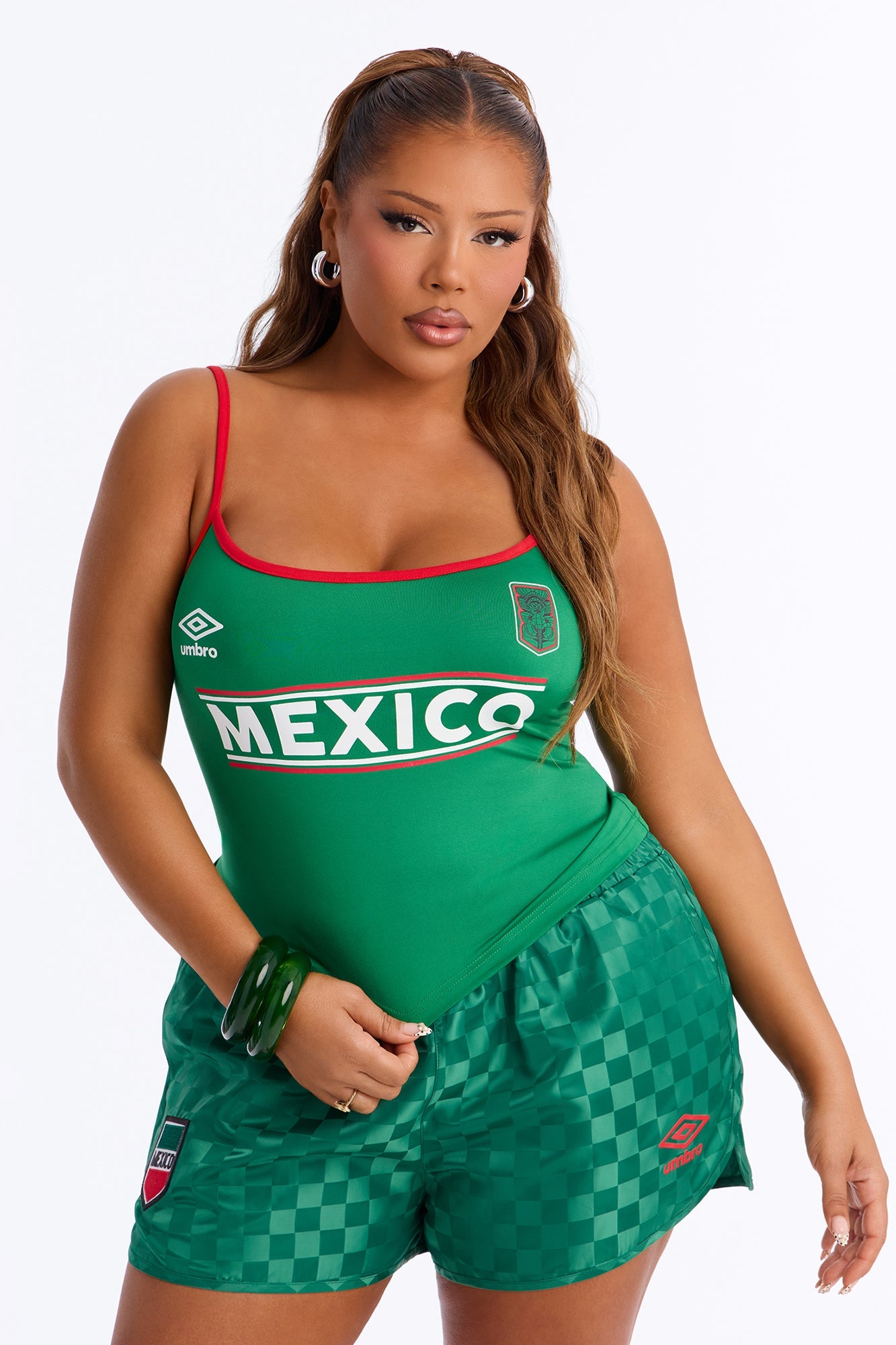 Umbro Mexico Soccer Tank Top - Green