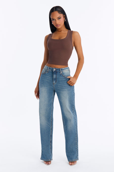 Everything Is Better Straight Leg Jeans