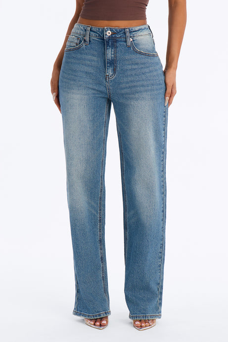 Everything Is Better Straight Leg Jeans