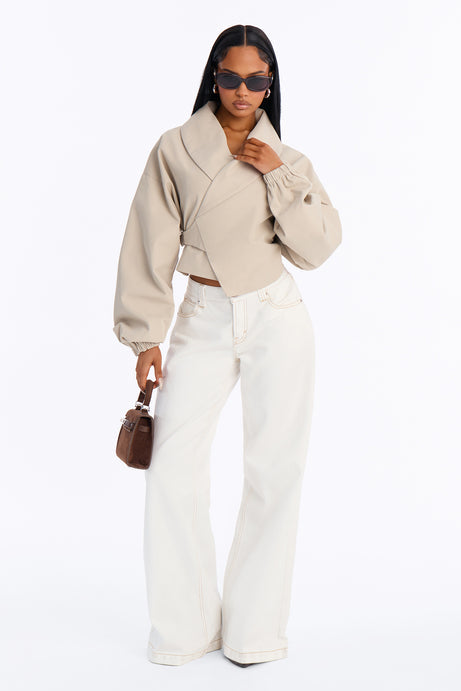 Bianca Barrel Sleeve Jacket