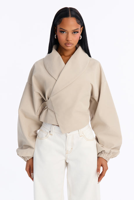 Bianca Barrel Sleeve Jacket