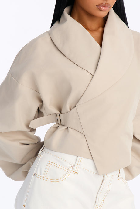 Bianca Barrel Sleeve Jacket