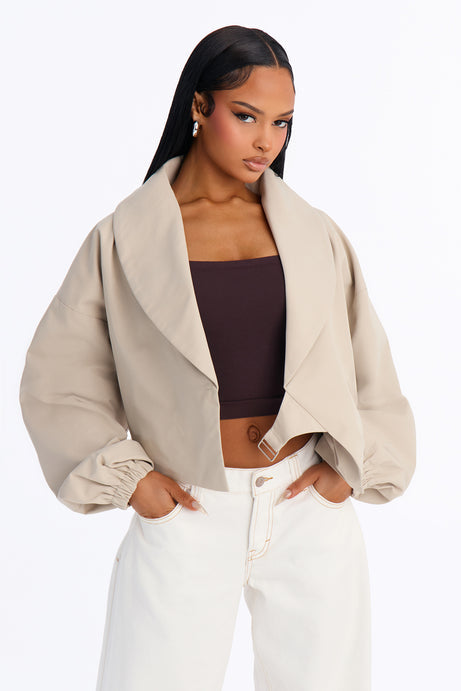 Bianca Barrel Sleeve Jacket