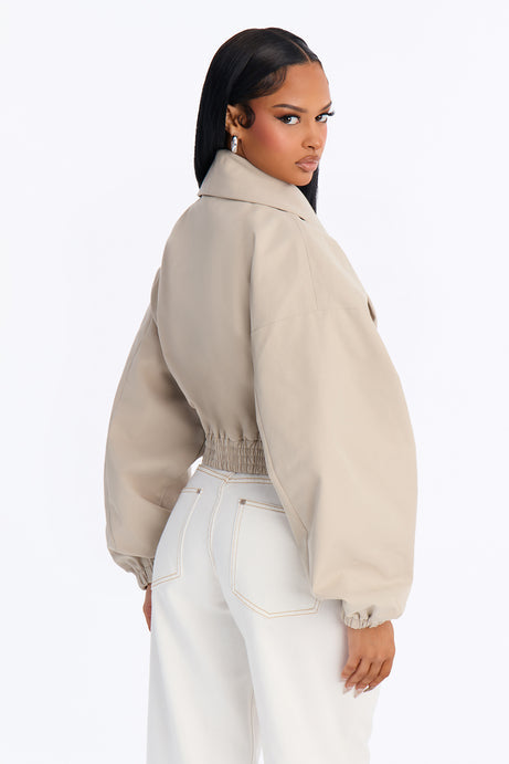Bianca Barrel Sleeve Jacket