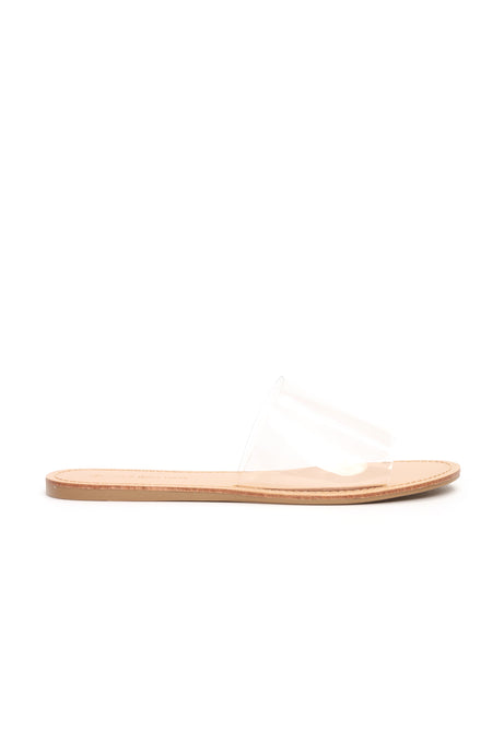 Are We Clear Sandal - Clear