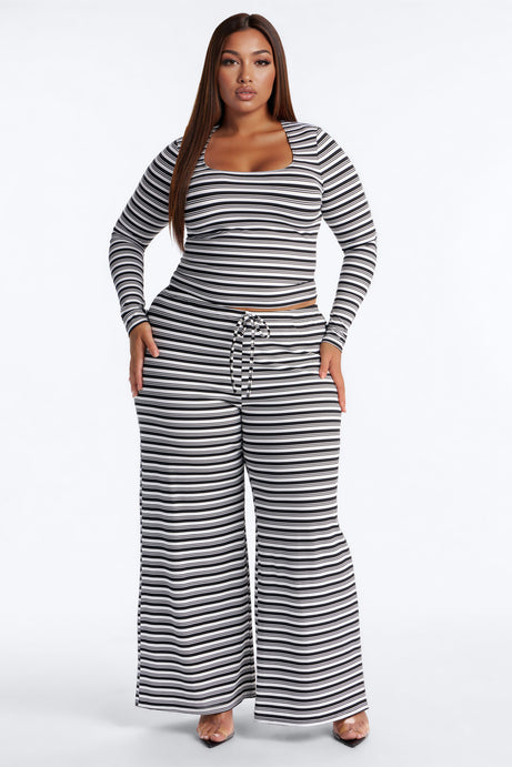 Paralel Mood Ribbed Pant Set