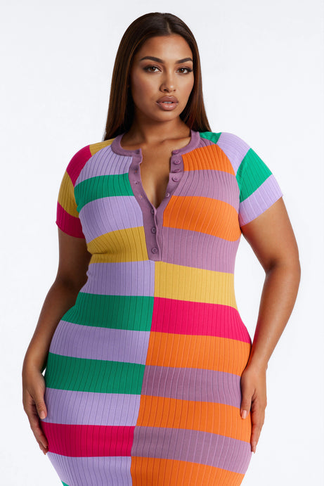 Carolynn Button Up Sweater Maxi Dress