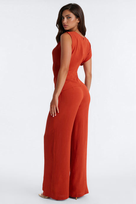 Best Influence High Neck Jumpsuit