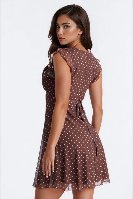 Perfectly Sweet Mesh Mini Dress