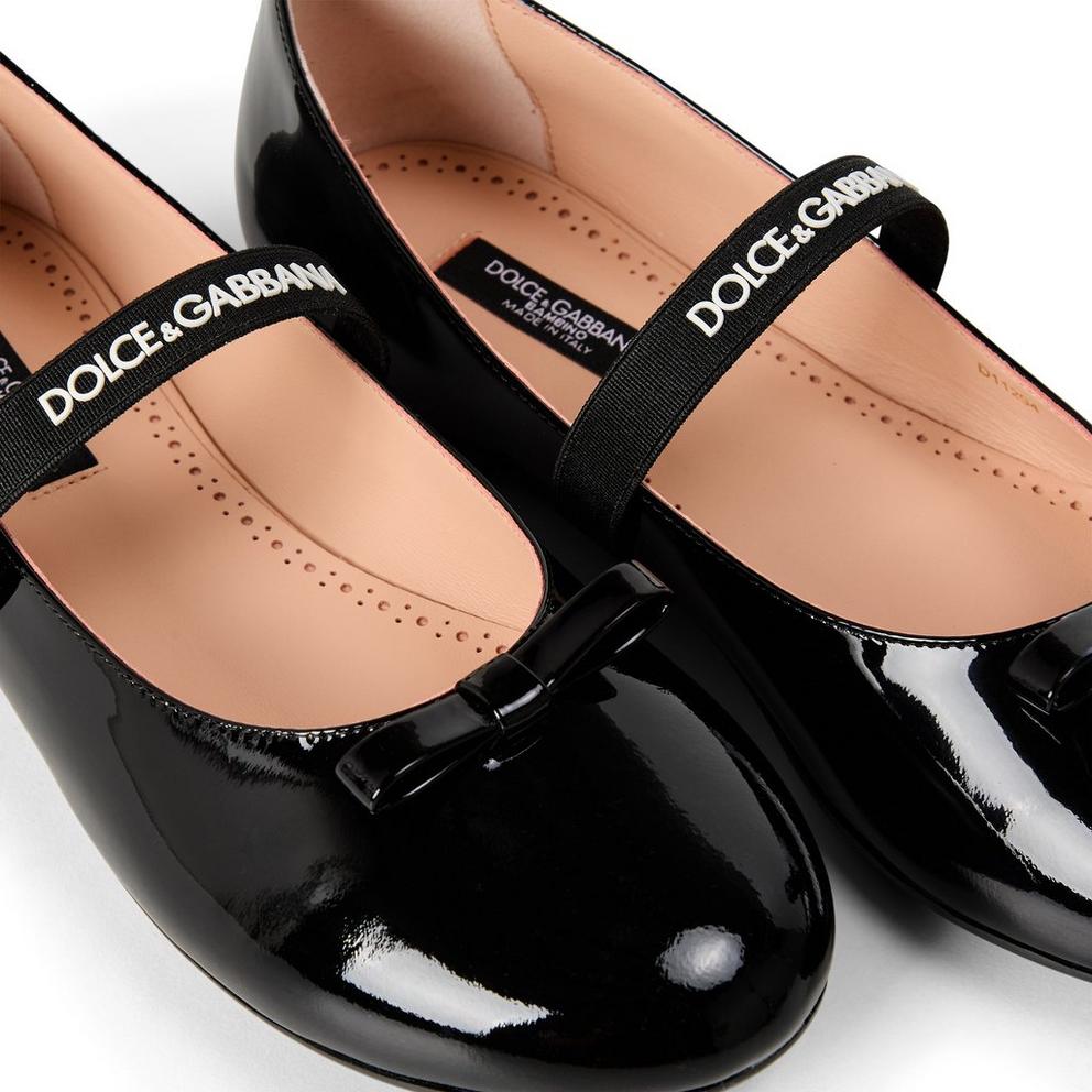 Dolce and Gabbana DG Ballerina Pumps Jn63