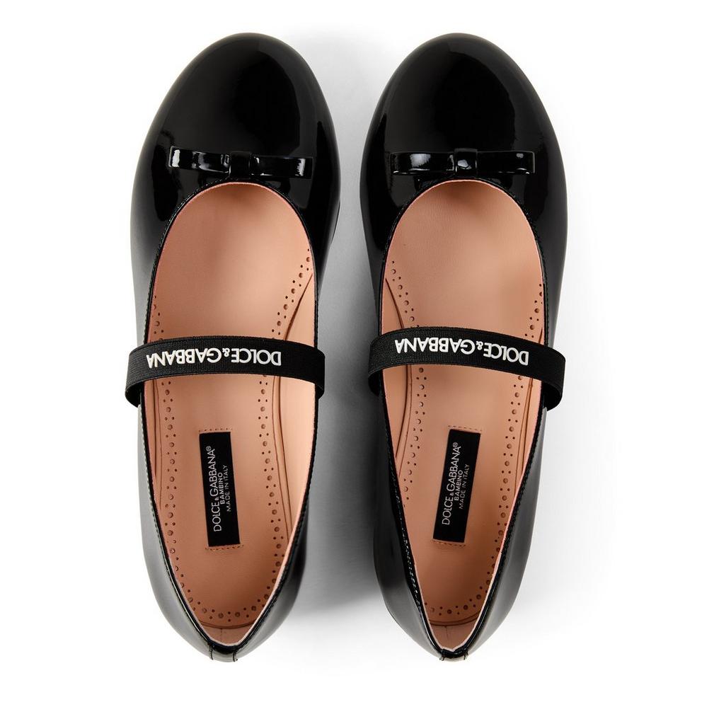 Dolce and Gabbana DG Ballerina Pumps Jn63