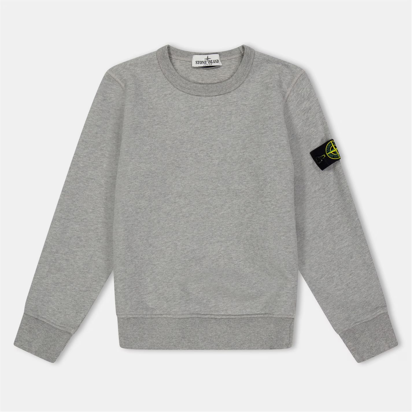 STONE ISLAND Badge Crew Sweater Juniors