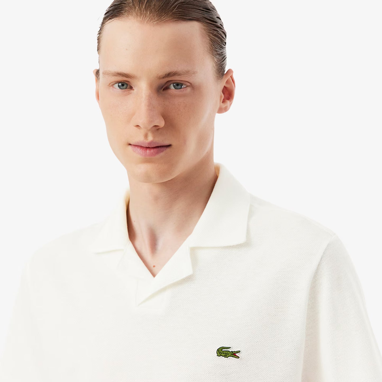 Classic Fit Cotton-Linen Polo Shirt