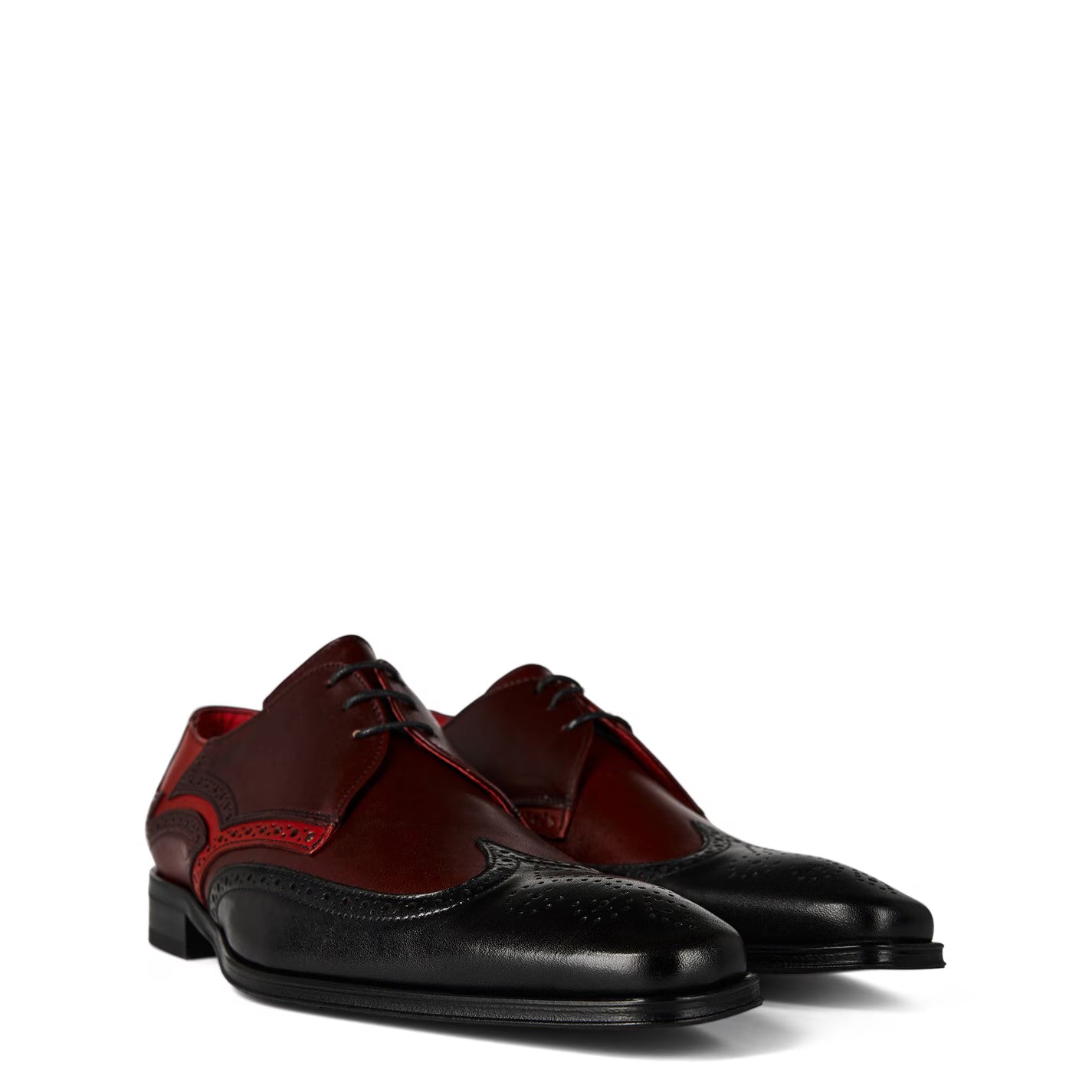 Scarface Three-Tone Leather Brogues