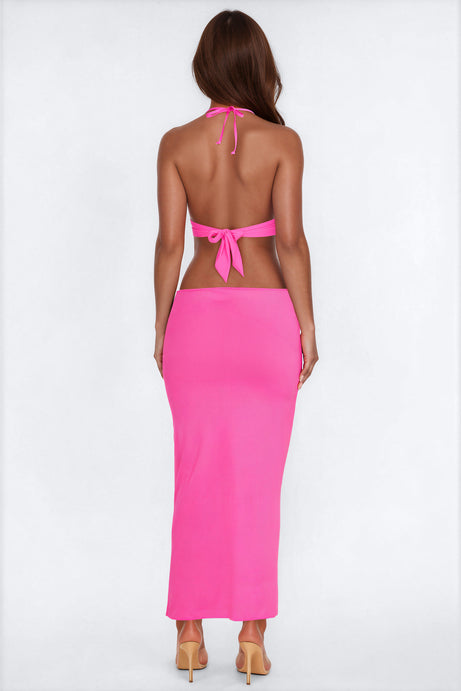 So Unbothered 1 Piece Swimsuit & Cover Up Maxi Skirt Sunsuit