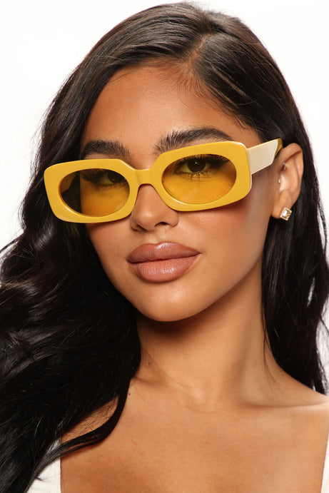 Out Of The Office Sunglasses - Yellow