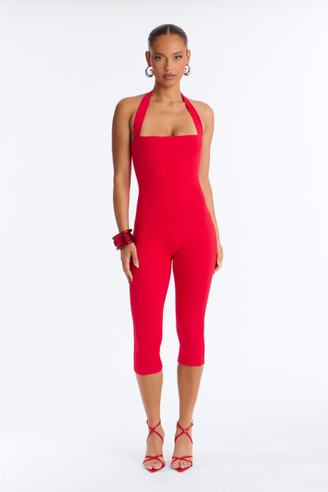 Ria Premium Modal Capri Jumpsuit