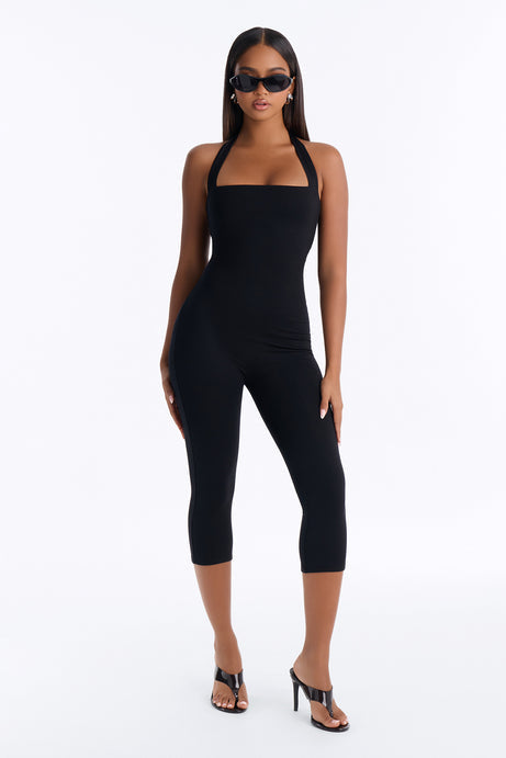Ria Premium Modal Capri Jumpsuit