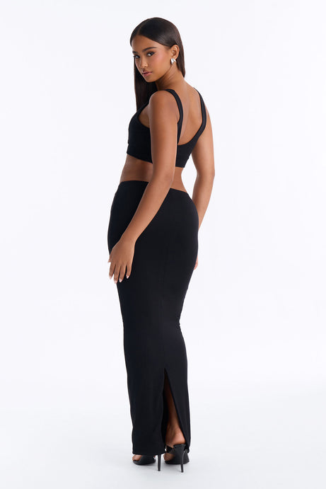 Kristin Premium Modal Maxi Skirt Set