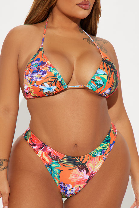 Junie 3 Piece Bikini Set - Multi Color