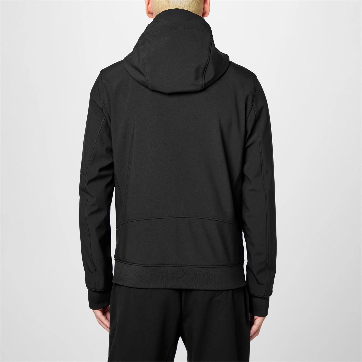 Men's Lens Windproof Hooded Long Sleeve Softshell Jacket