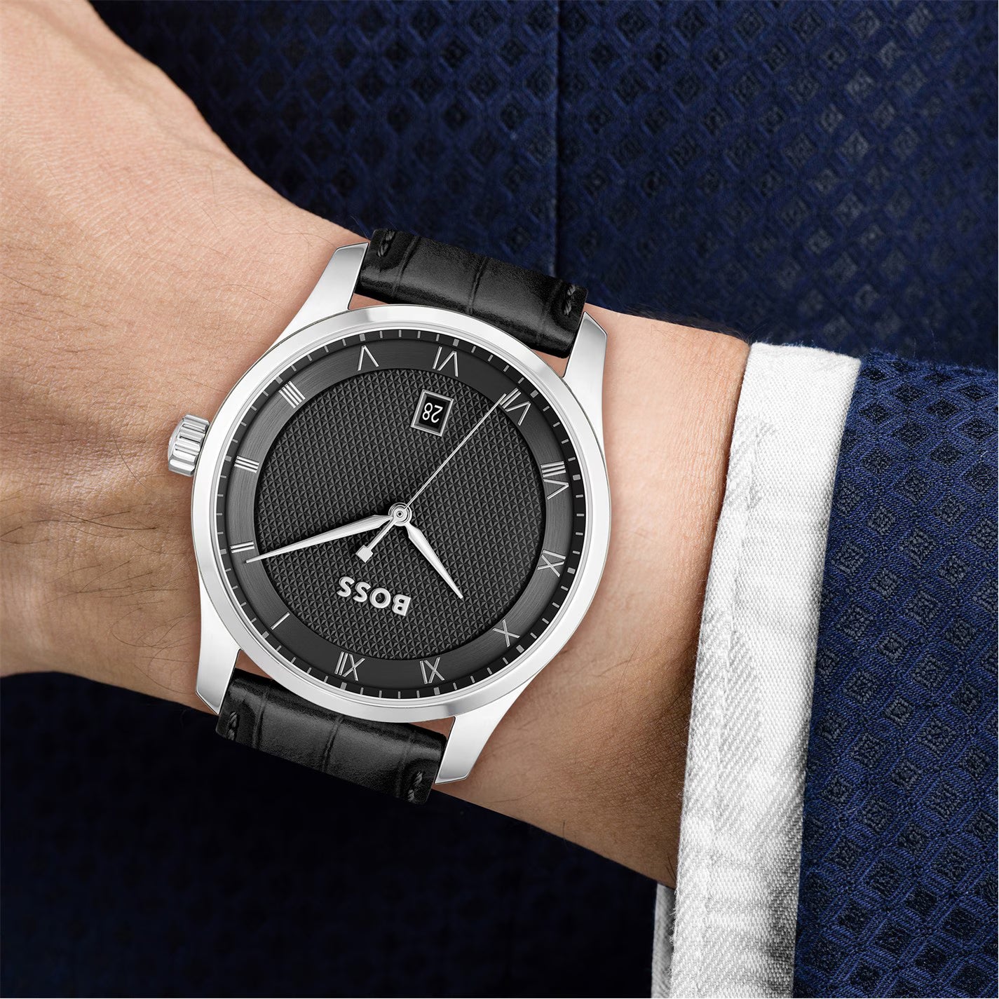 Boss Men's BssJwl Principle Large Roman Numerals Watch