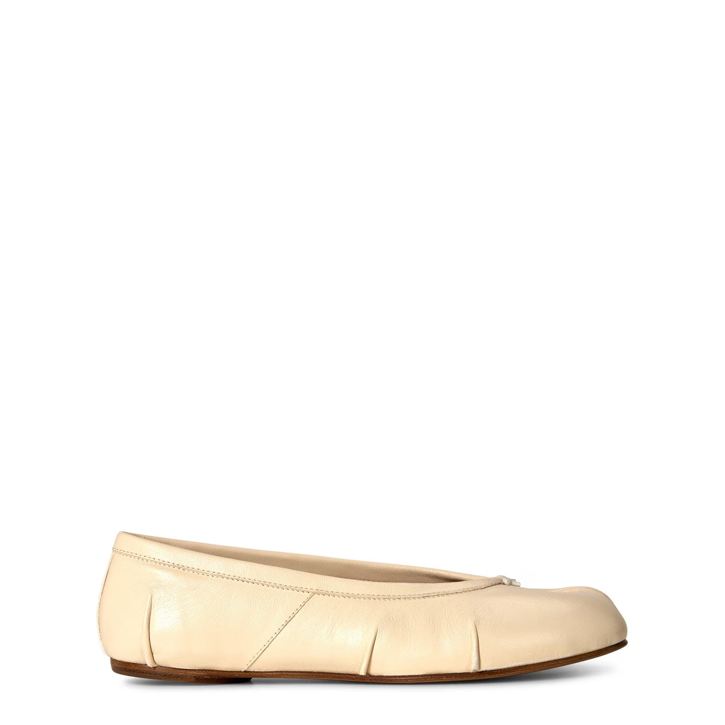 Leather Tabi Ballet Flats