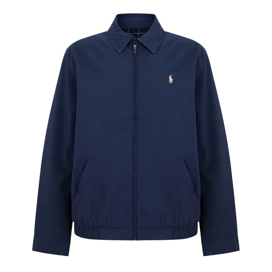 POLO RALPH LAUREN Men's Bi-Swing Cotton Water Resistant Harrington Jacket