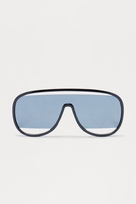 Keep Them Off Aviator Sunglasses - Black