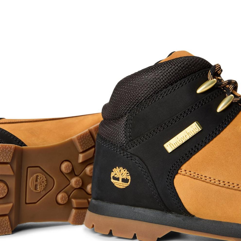Timberland Euro Sprint Mid Lace Up Boot Wheat
