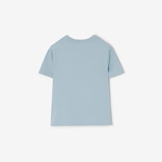 Knight Stamp Cotton T-shirt