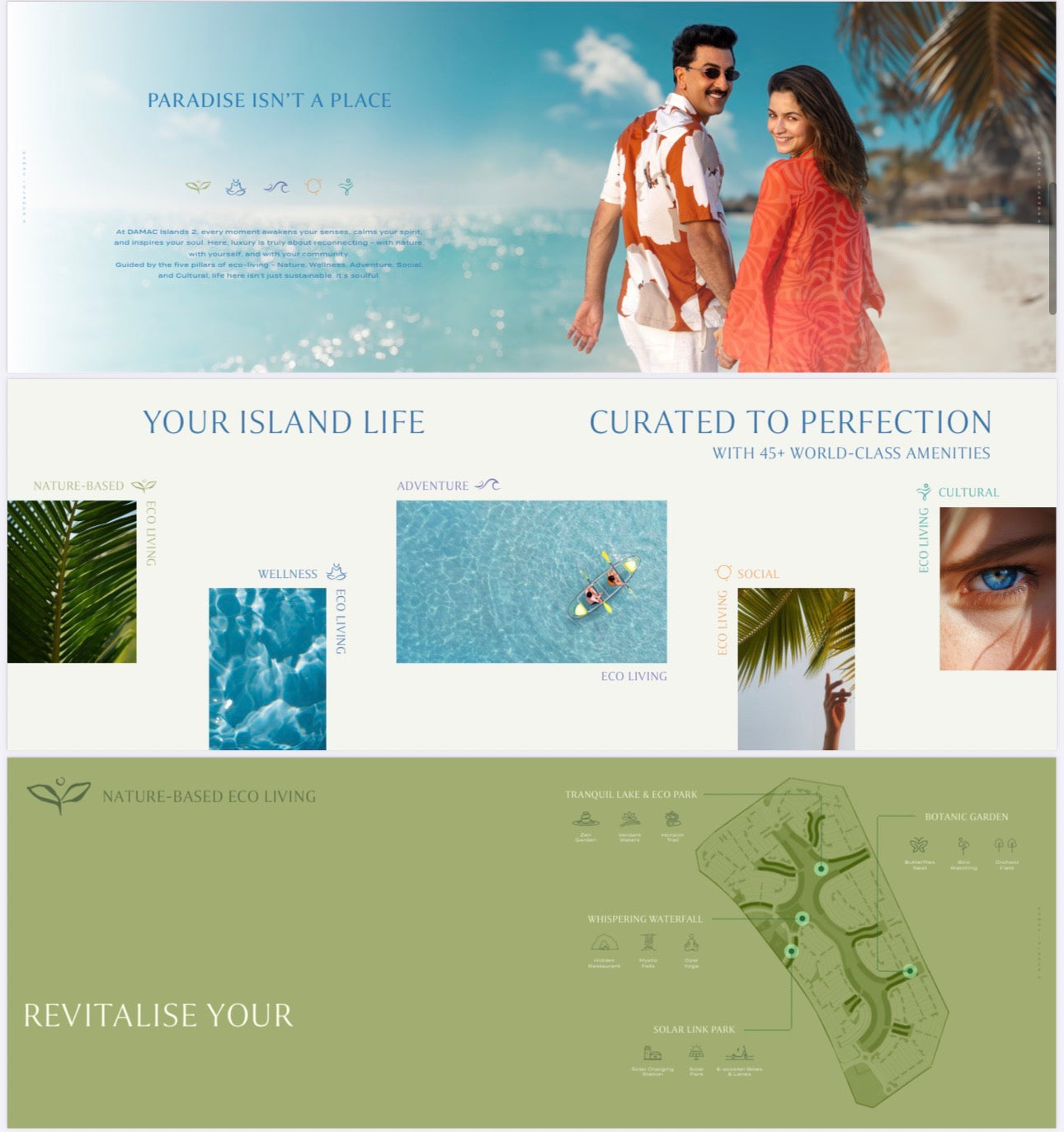 Damac Islands 4-5-6-7 Bedroom Ultra Luxury Townhomes | Villas | Mansions — Unlimited World Class Amenites —Dubailand UAE