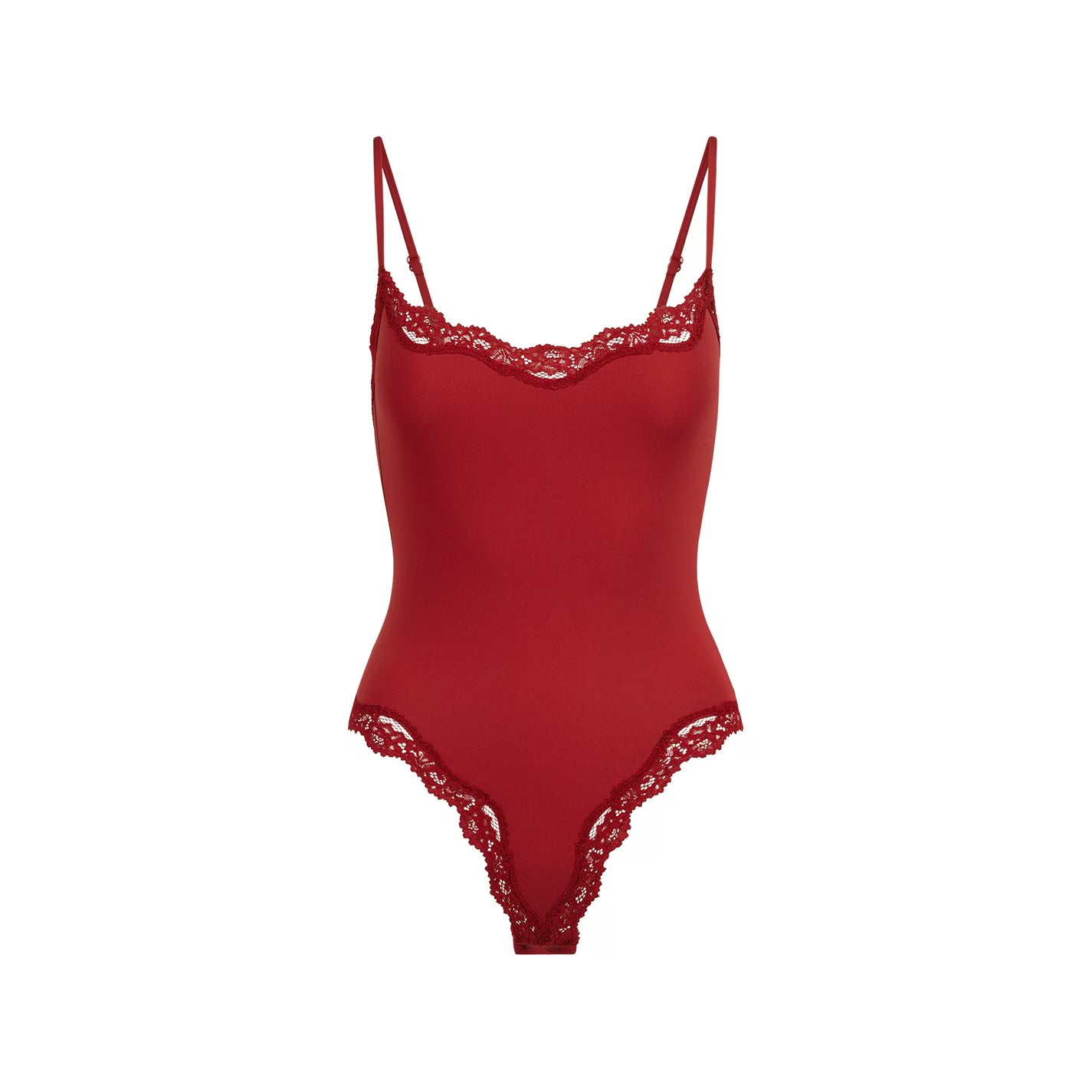 Womens Fits Everybody Lace Cami Bodysuit