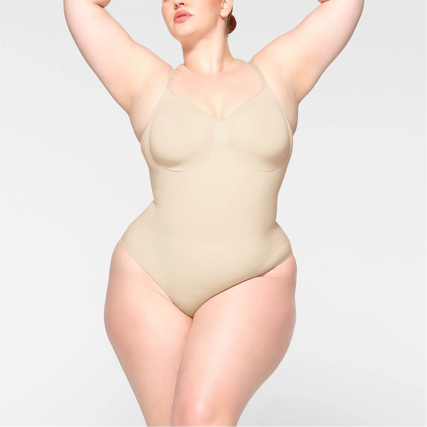 Womens Seamless Sculpt Brief Bodysuit