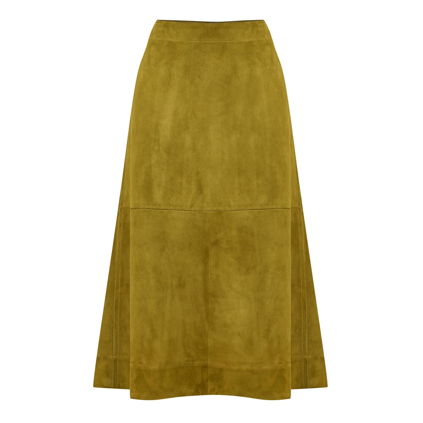 Suede Leather Skirt