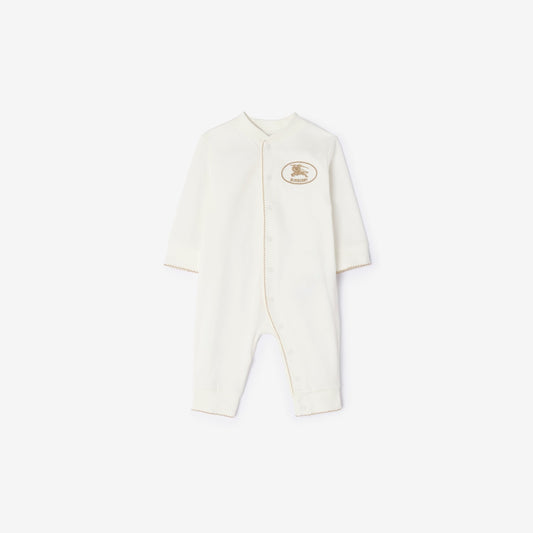 Knight Stamp Cotton Jumpsuit