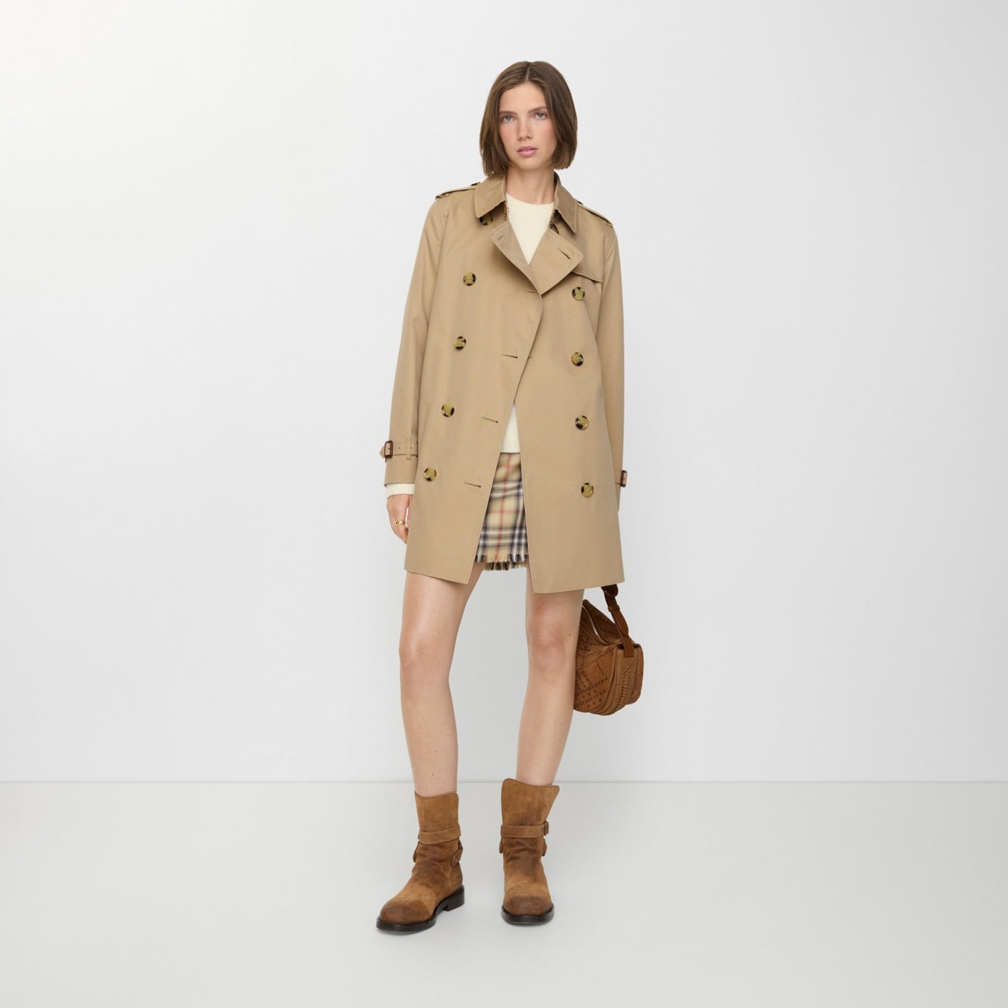 Short Kensington Heritage Trench Coat