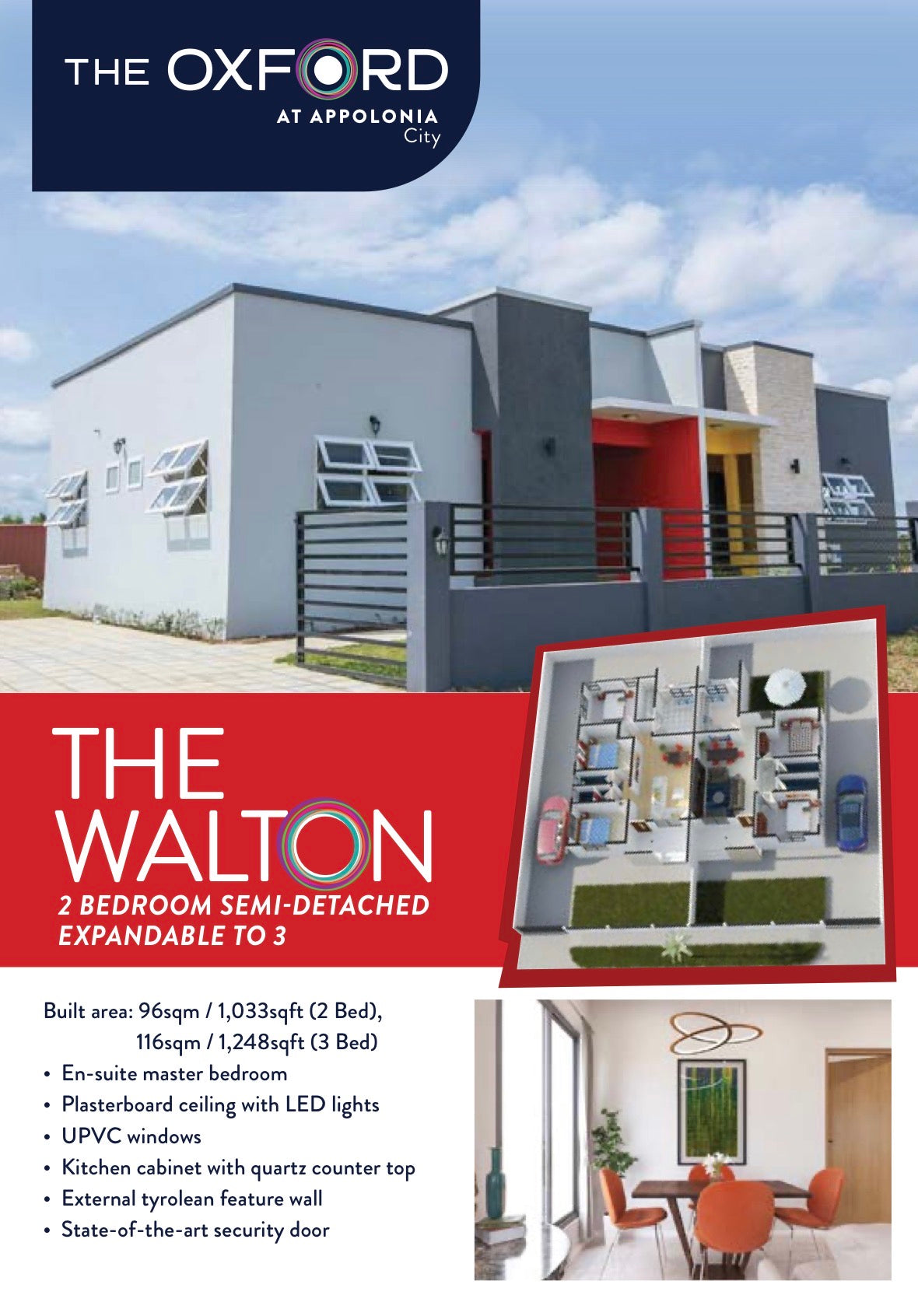 Appolonia City — Premium 2 3 4 Bedroom Homes — Serviced Plots — Residential Commercial & Industrial Property Offers — Master Planned City — Unlimited Lifestyle Amenties — Accra Ghana — New ✨