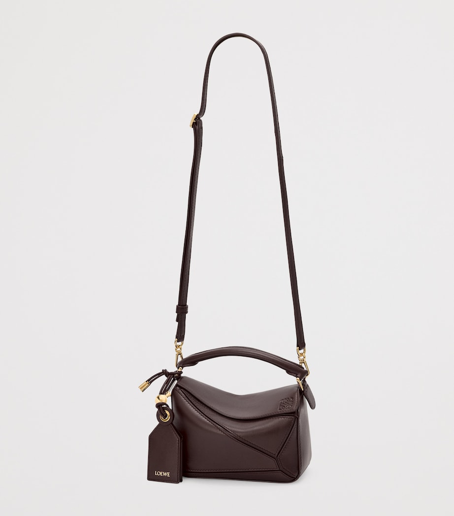 LOEWE Mini Leather Puzzle Top-Handle Bag