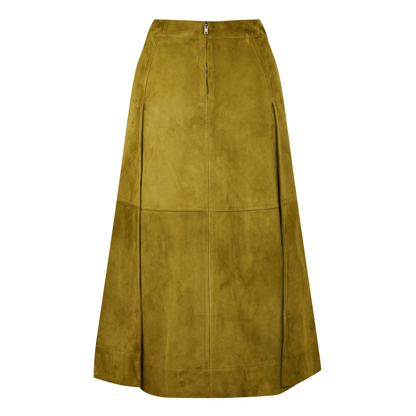 Suede Leather Skirt