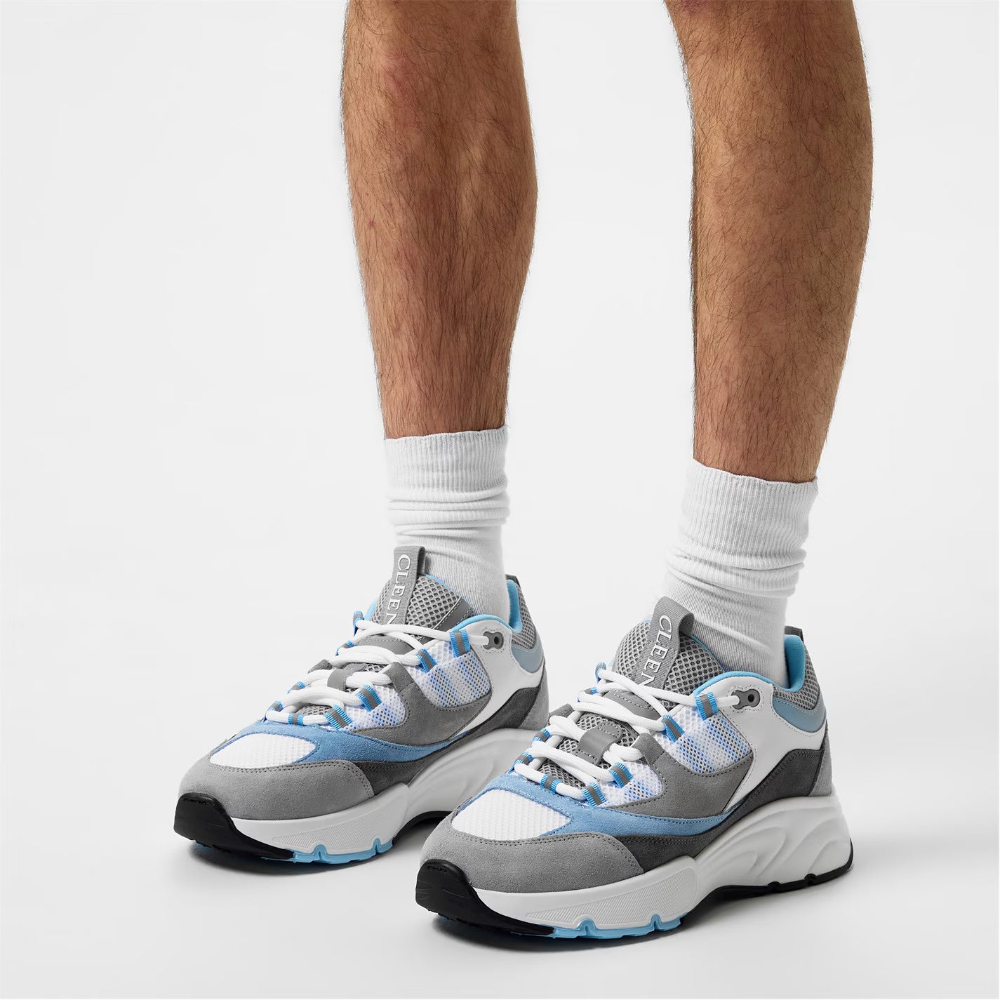 CLEENS Men's Aero Leather Trainers