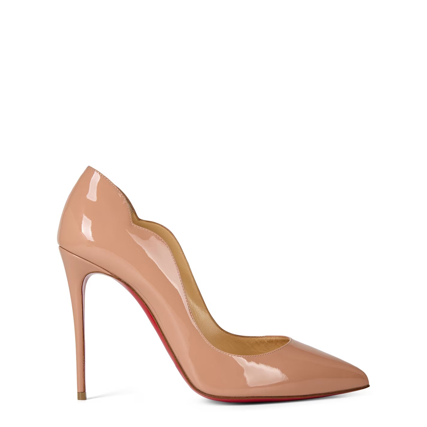 Women's Hot Chick Leather Pumps, 100mm