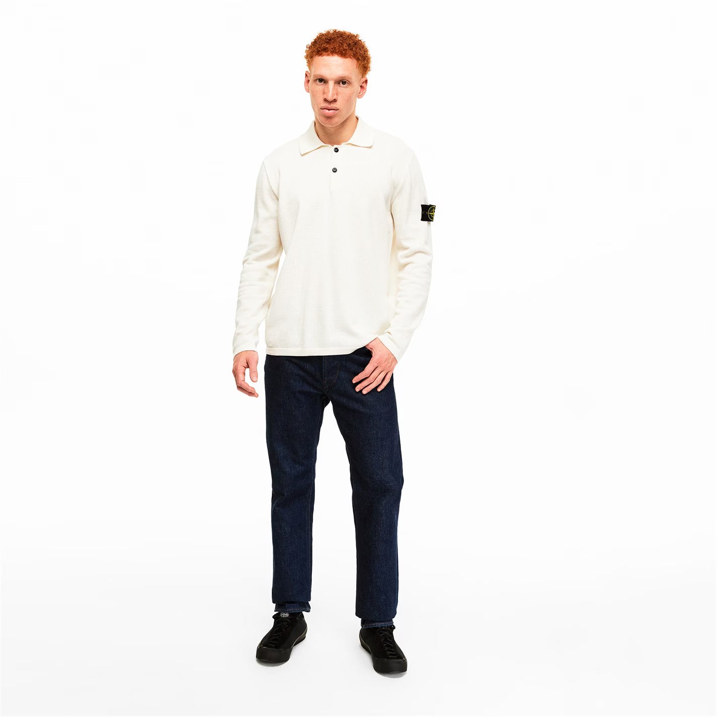 Mens Knit Polo Shirt